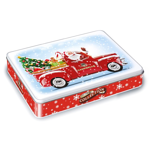 Campbells Christmas Santa in Van 12x150g Tin