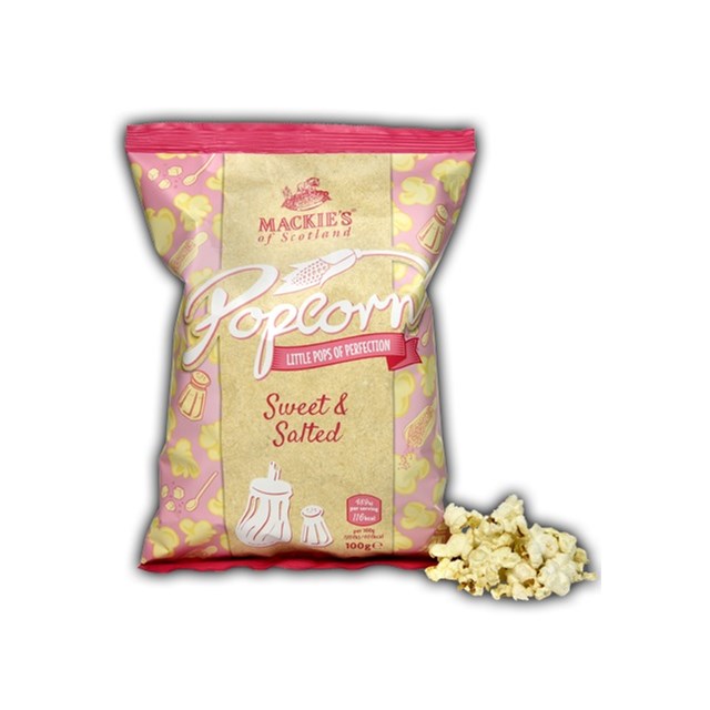 MACKIES LARGE SWEET & SALTED POPCORN