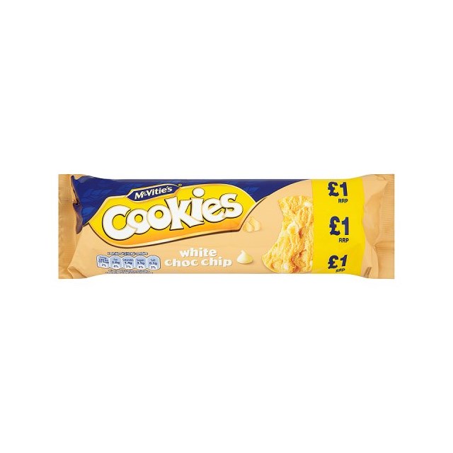 MCVITIES £1 WHITE CHOC CHIP