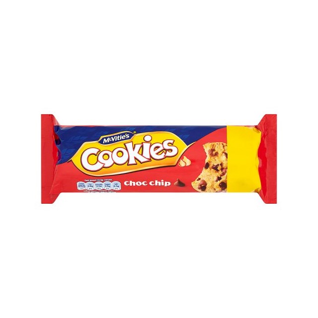 MCVITIES £1 CHOC CHIP COOKIES