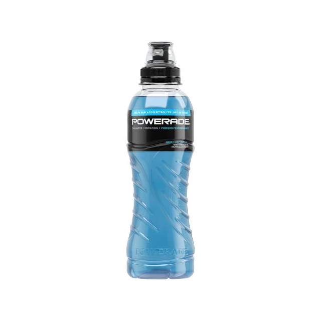 POWERADE BERRY & TROPICAL SPORTS ENERGY DRINK 500ml 95p (12 PACK)