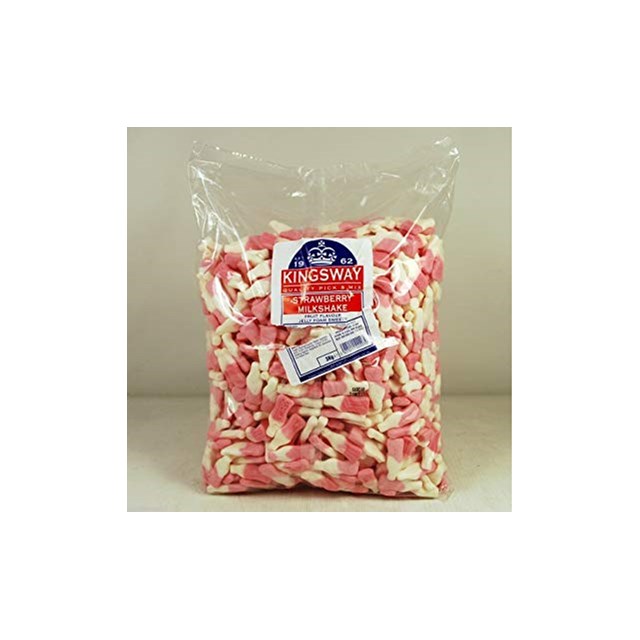 KINGSWAY 3KG STRAWBERRY MILKSHAKES