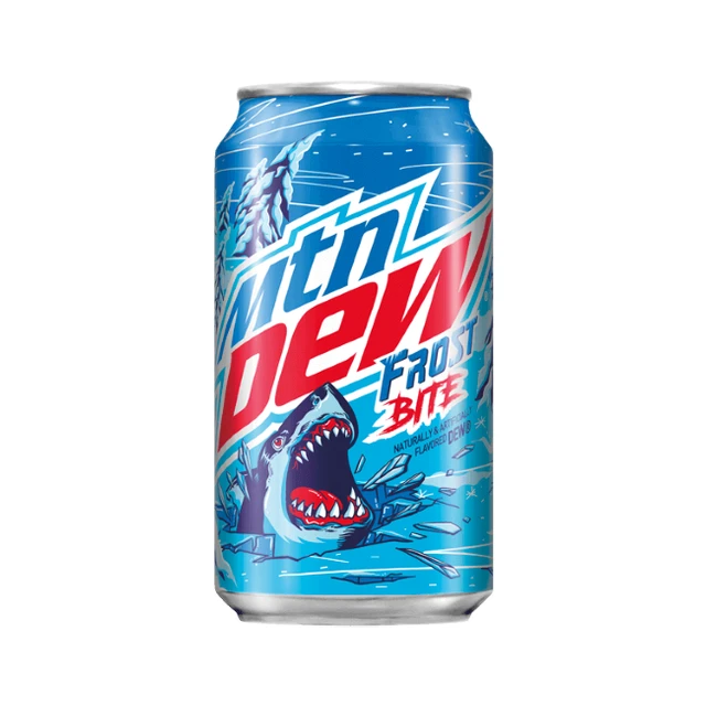 USA MOUNTAIN DEW FROST BITE 355ml (12 PACK)