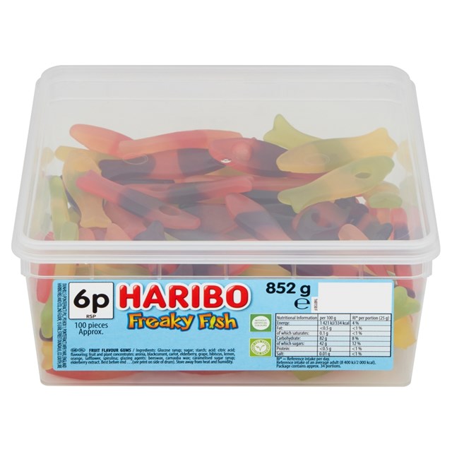 HARIBO TUBS 5P FREAKY FISH