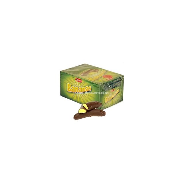 CARLETTI CHOCOLATE BANANAS 30g (30 PACK)