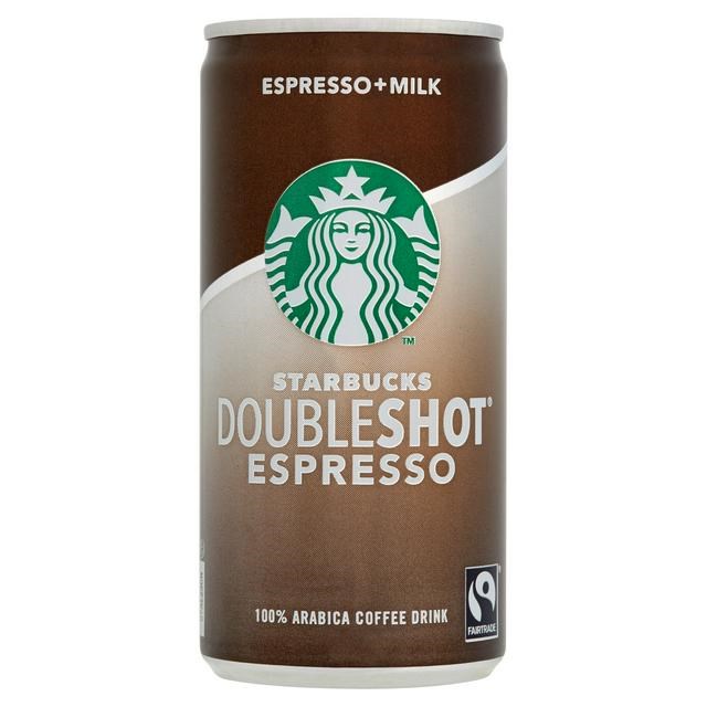 STARBUCKS DOUBLE SHOT ESPRESSO & MILK CANS 200ml (12 PACK)