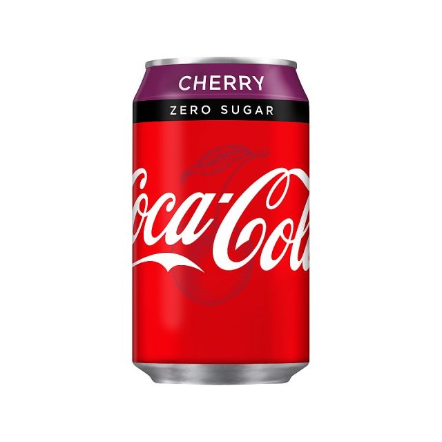 COKE ZERO CHERRY CANS