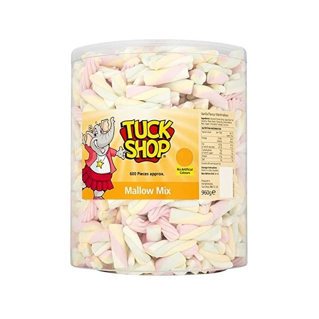 TUCK SHOP MALLOW MIX 960g 600 Pieces