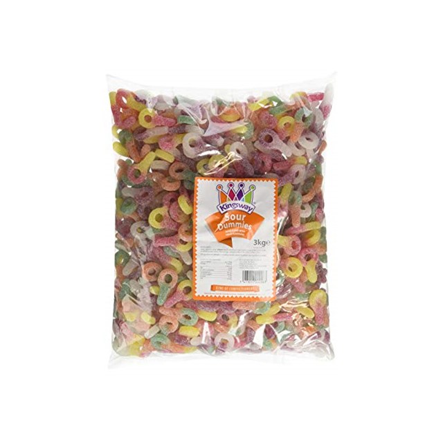 KINGSWAY 3KG SOUR DUMMIES