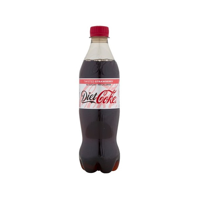 DIET COKE TWISTED STRAWBERRY 500ml (12 PACK)