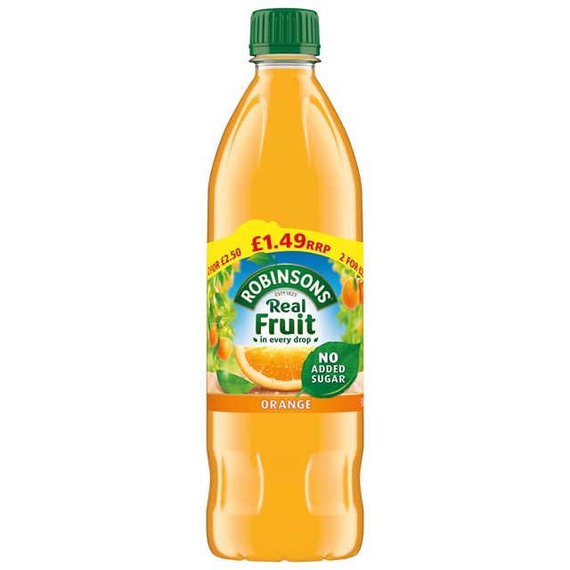 ROBINSONS £1.49 OR 2FOR£2.50 ORANGE