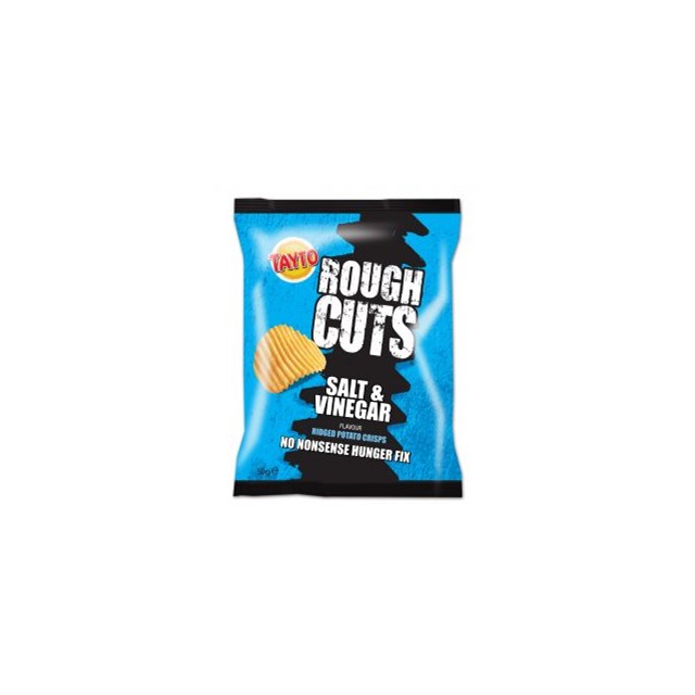 TAYTO ROUGH CUTS SALT & VINEGAR 50G