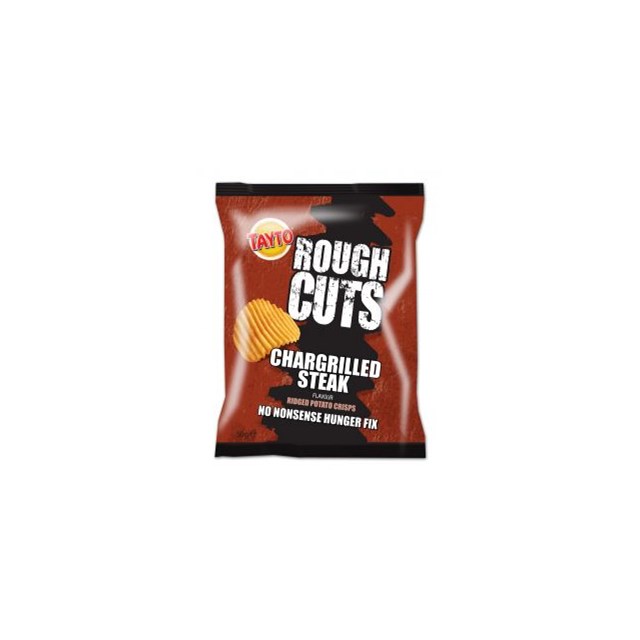 TAYTO ROUGH CUTS STEAK & ONION 50G