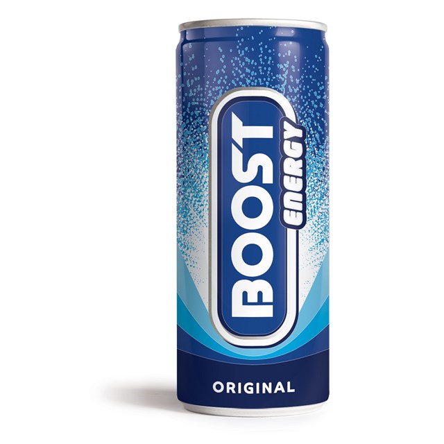 BOOST ENERGY DRINK CANS