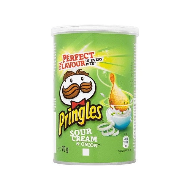 PRINGLES 70G SOUR CREAM & ONION