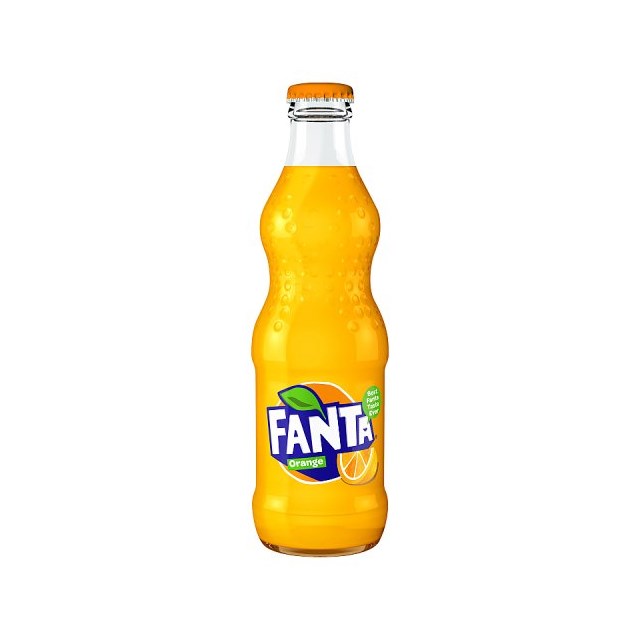 FANTA ORANGE GLASS 330ml (24 PACK)
