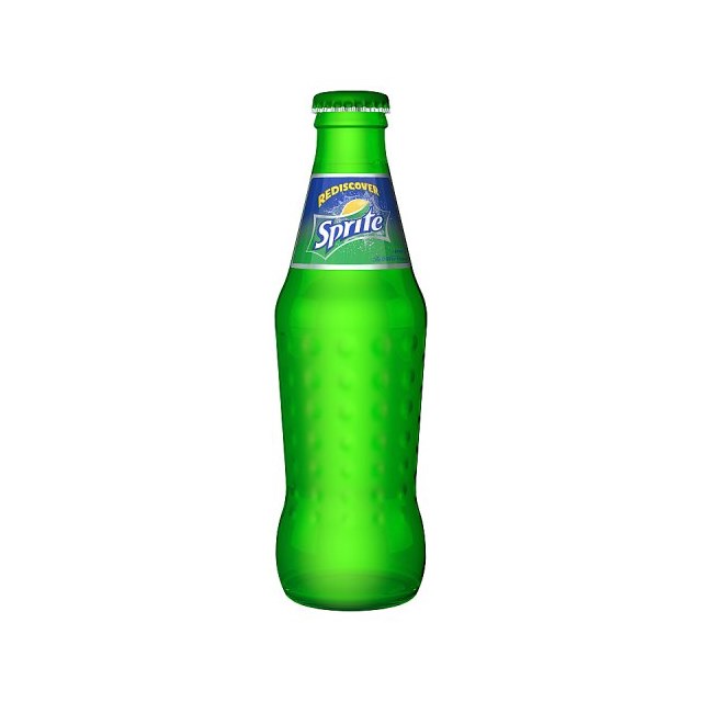 SPRITE ZERO GLASS BOTTLES 330ml (24 PACK)