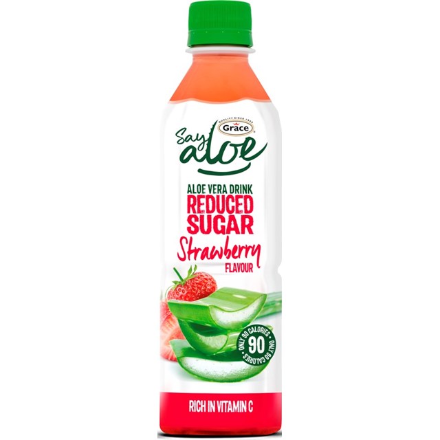 GRACE ALOE VERA STRAWBERRY REDUCED SUGAR