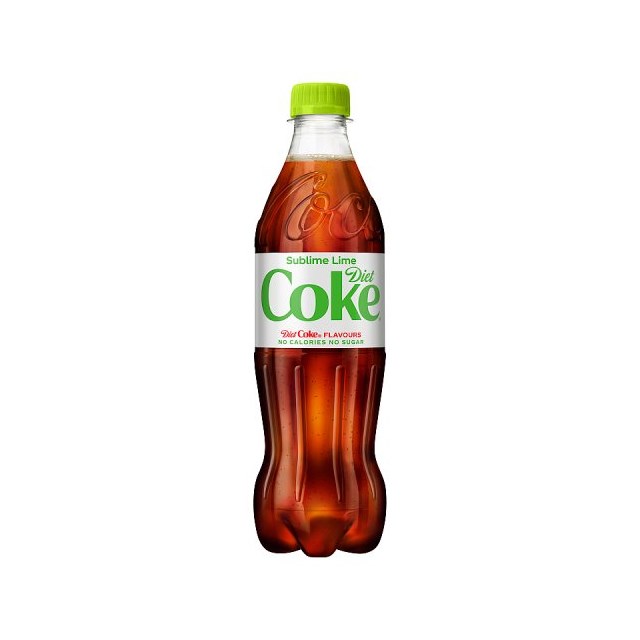 DIET COKE SUBLIME LIME 500ml (12 PACK)