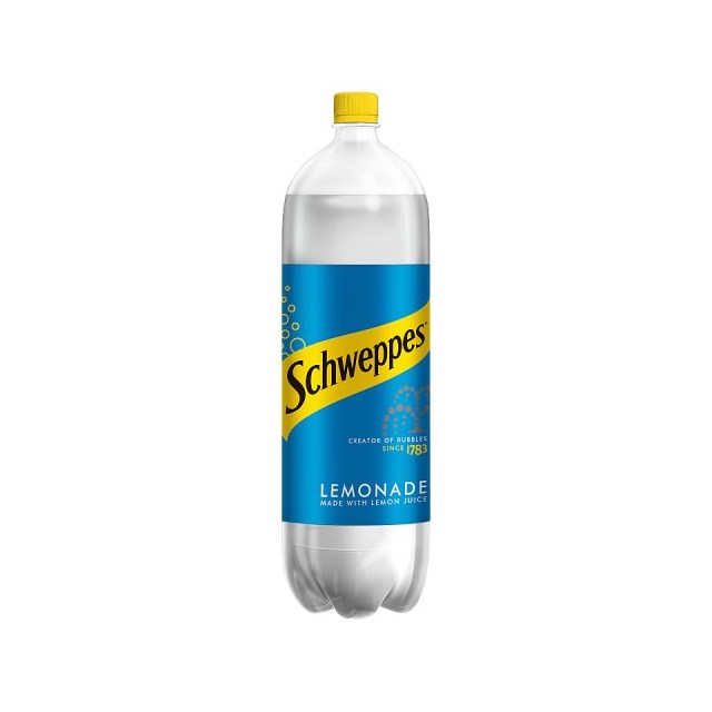 Schweppes Lemonade 2 Litre 6 Pack
