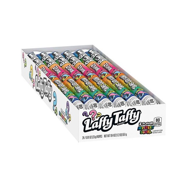 USA LAFFY TAFFY ROPE MYSTERY SWIRL 23g (24 PACK)