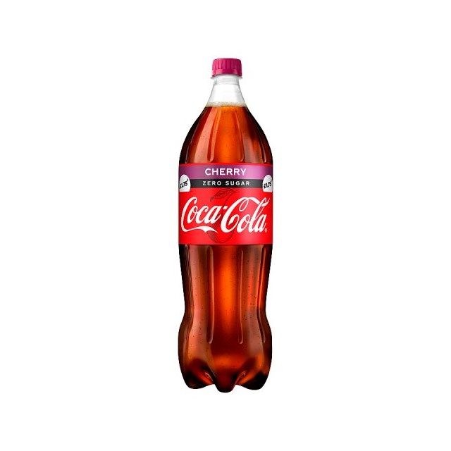 COCA COLA ZERO SUGAR CHERRY 1.75 Litre £1.75 (6 PACK)