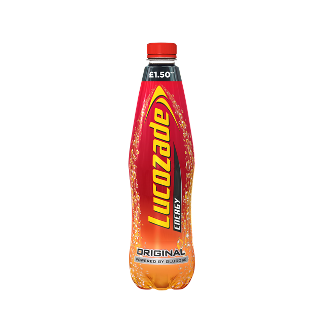 LUCOZADE ENERGY ORIGINAL £1.50