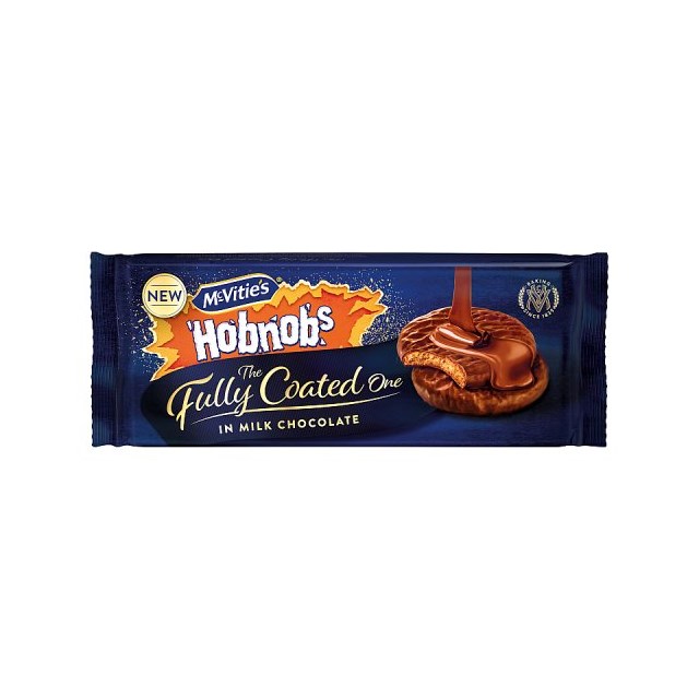 MCVITIES FULLY COATED HOBNOBS 300g (12 PACK)