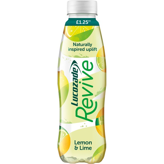 LUCOZADE REVIVE £1.25 LEMON & LIME