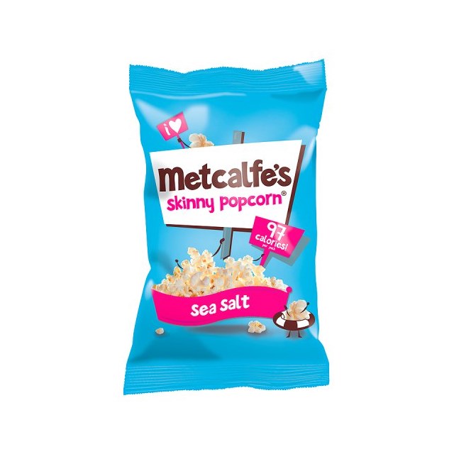 METCALFES SKINNY POPCORN SEA SALT