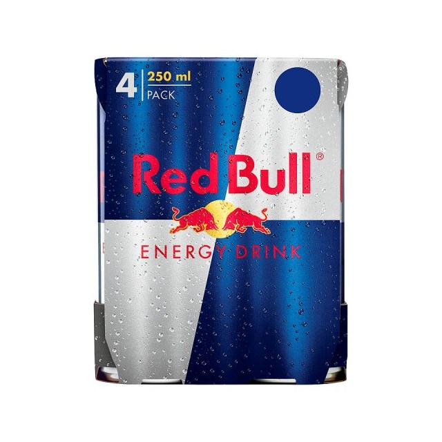RED BULL £4.89 4 PACK