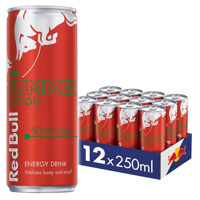 RED BULL £1.29 SUMMER EDITION