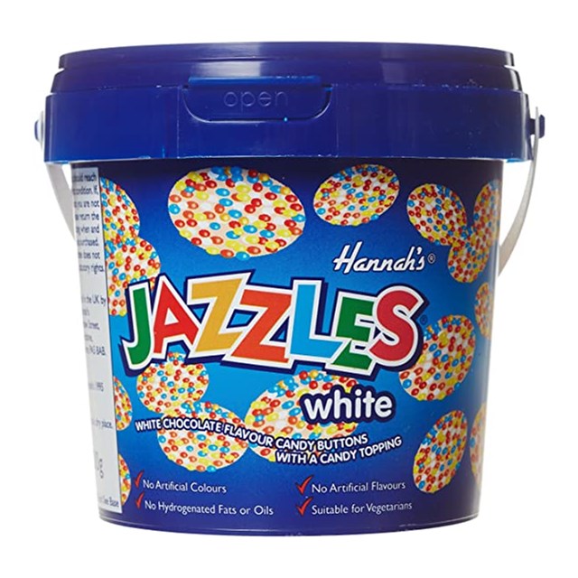 JAZZLES WHITE TUBS 300g