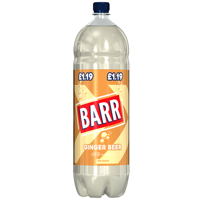 Barrs Ginger Beer 2 Litre £1.19 (6 Pack)