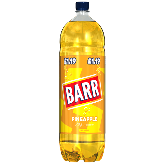 Barrs Pineapple 2 Litre £1.19 (6 Pack)