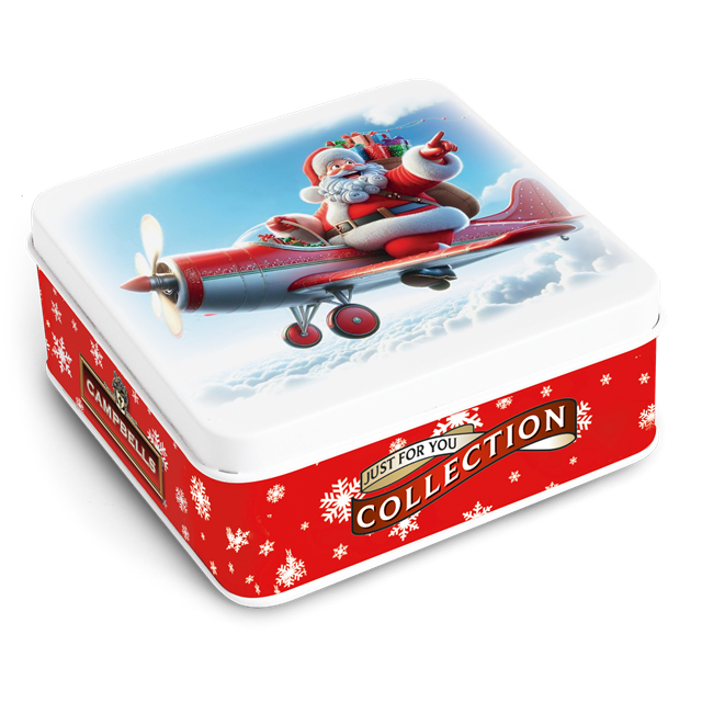 Campbells Christmas Flying Santa 12x90g Tin