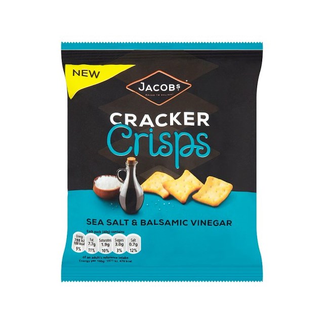 JACOBS CRACKER SALT & VINEGAR