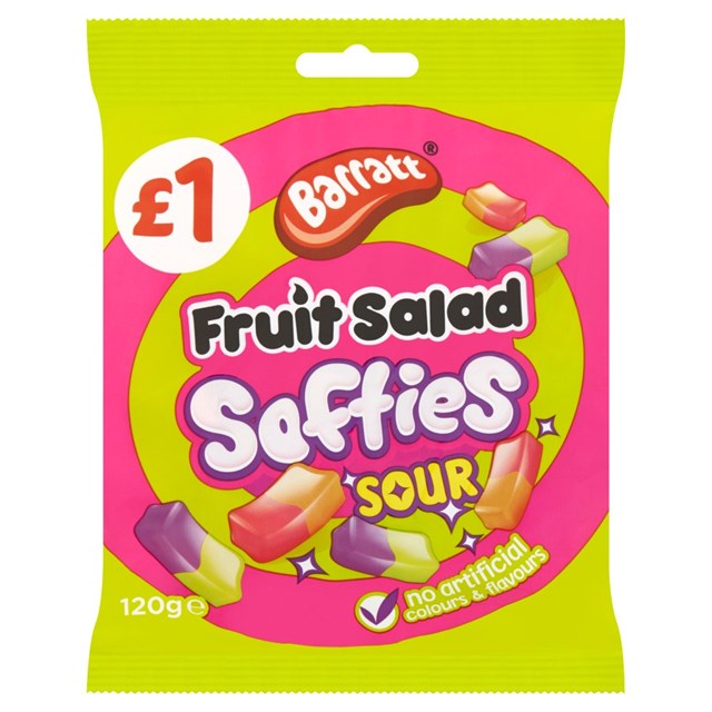 SOFTIES £1 FRUIT SALAD SOUR