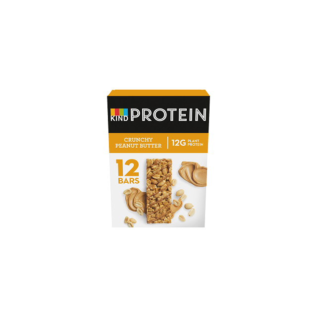 KIND PROTEIN CRUNCHY PEANUT BUTTER 50g (12 PACK) 25 JUNE DATED