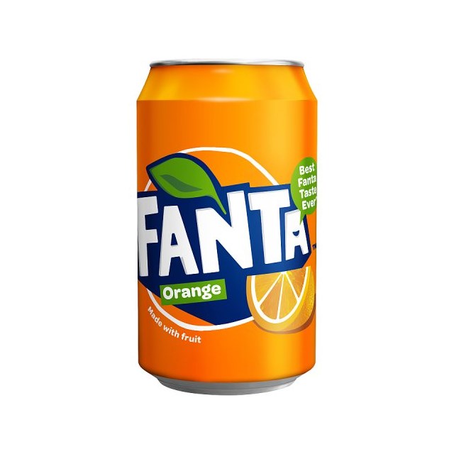 FANTA ORANGE CANS GB 330ml (24 PACK)