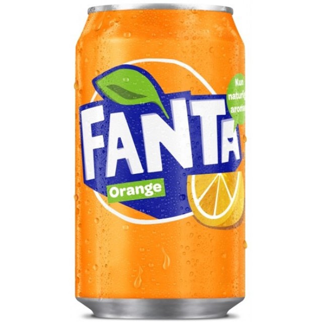 FANTA ORANGE CANS 330ml EU (24 PACK)