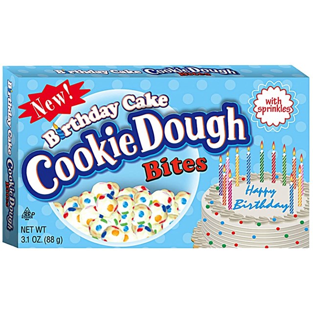 COOKIE DOUGH BITES BIRTHDAY CAKE 3.1oz 88g