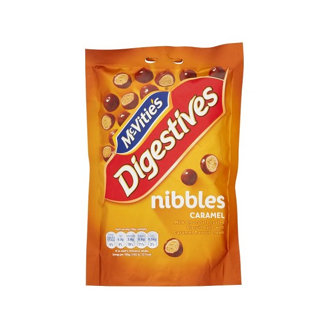 MCVITIES NIBBLES CARAMEL