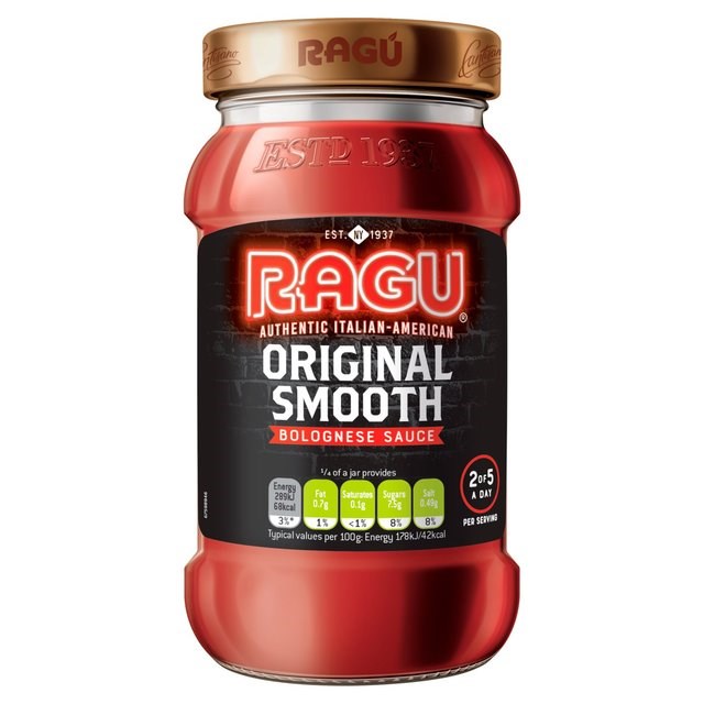 RAGU SMOOTH BOLOGNESE SAUCE
