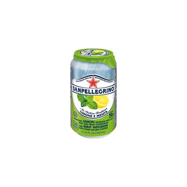 SANPELLEGRINO LEMON & MINT 330ml (24 PACK)