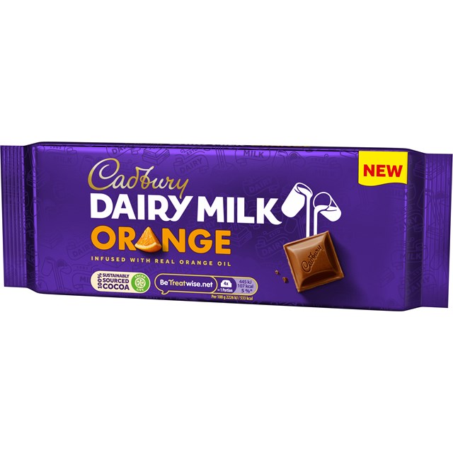 DAIRY MILK SIMPLY THE ZEST