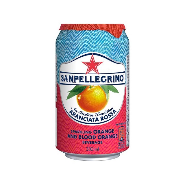 SANPELLEGRINO BLOOD ORANGE 330ml (24 PACK)