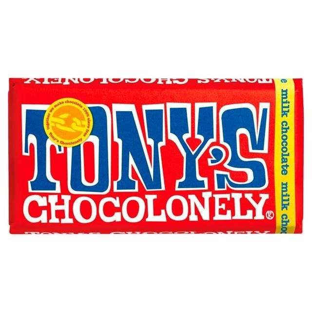 TONYS CHOCOLONELY MILK CHOCOLATE 180g