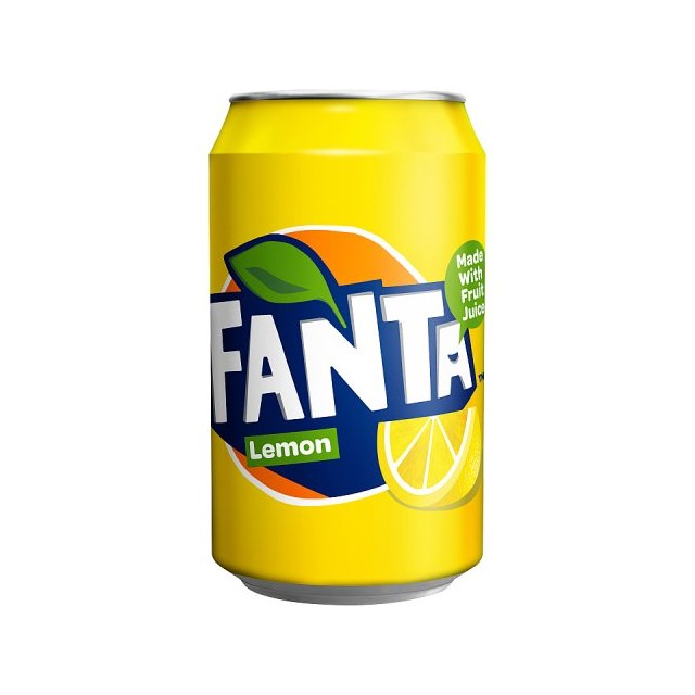 FANTA LEMON CANS GB 330ml (24 PACK)