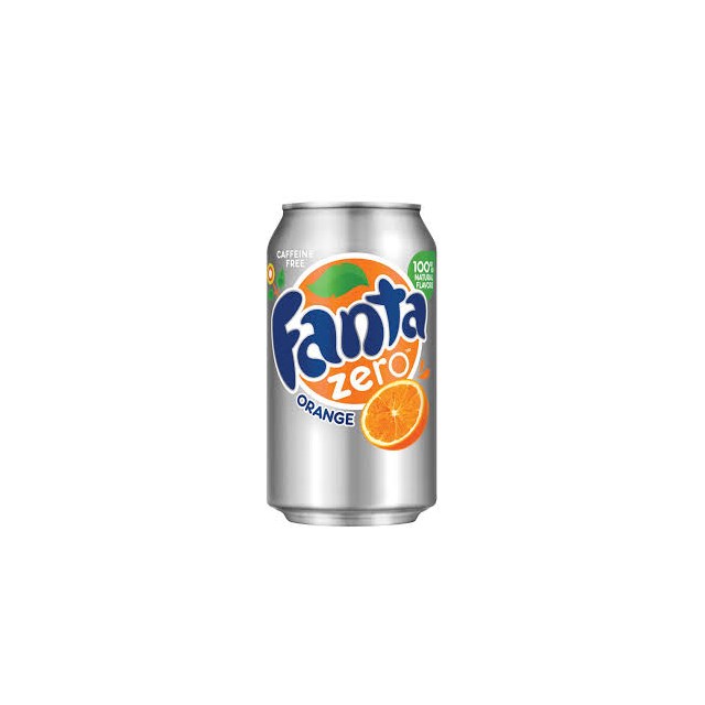 FANTA ORANGE ZERO CANS GB